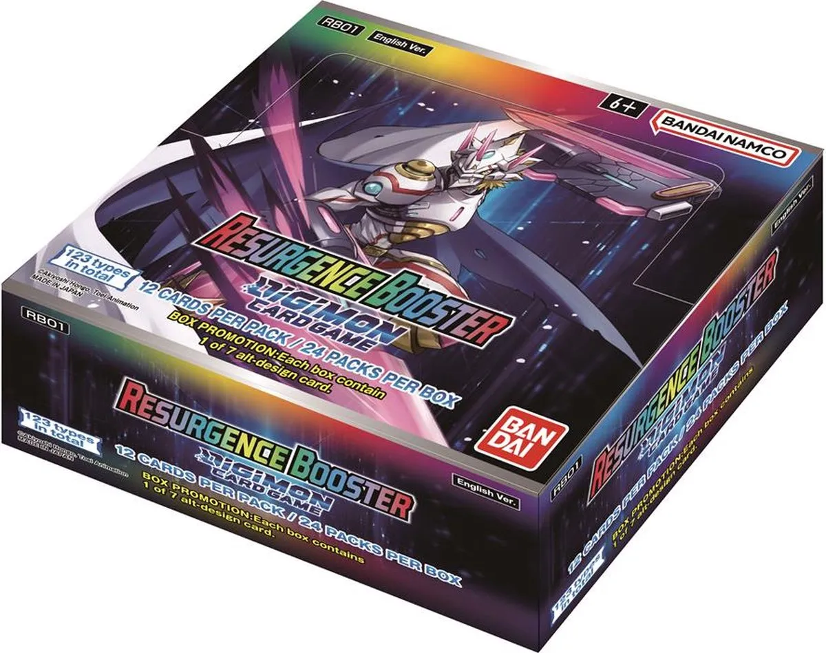 Bandai Namco Digimon Resurgence Booster Box RB01