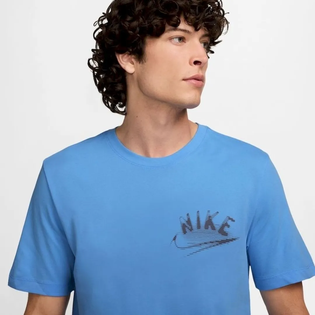 Nike Dri-FIT Heren T-Shirt - Maat M - Blauw