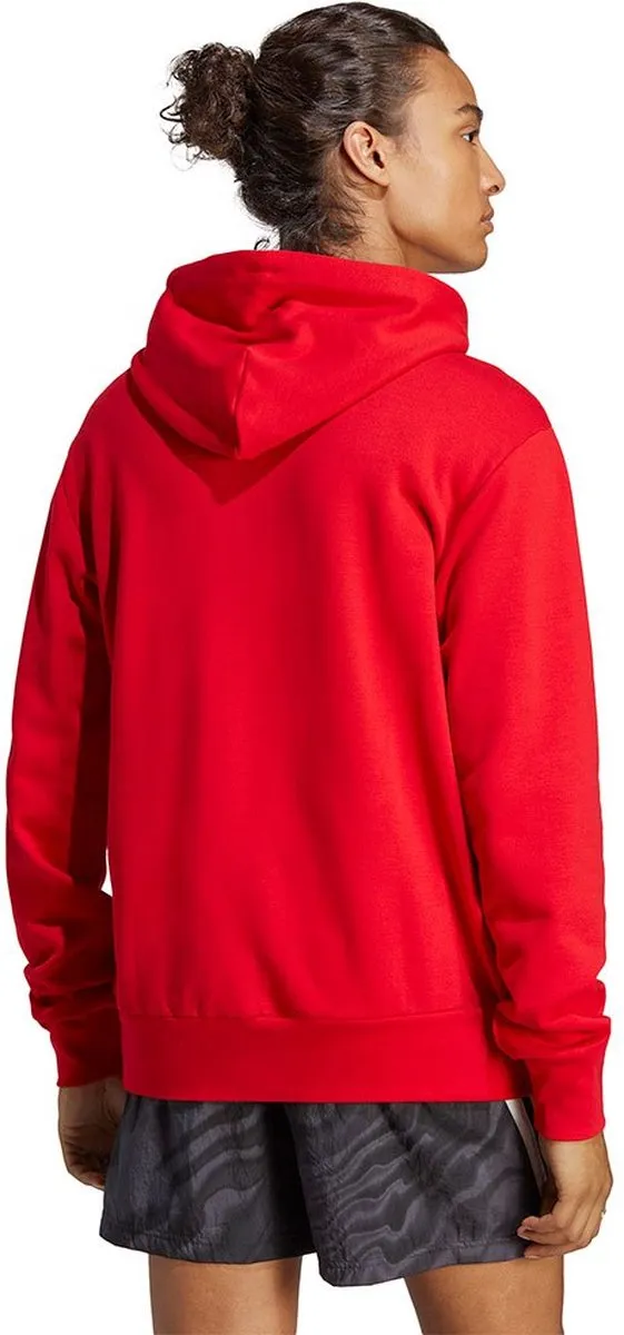 adidas Sportswear Essentials French Terry Hoodie IC9365 - Rood