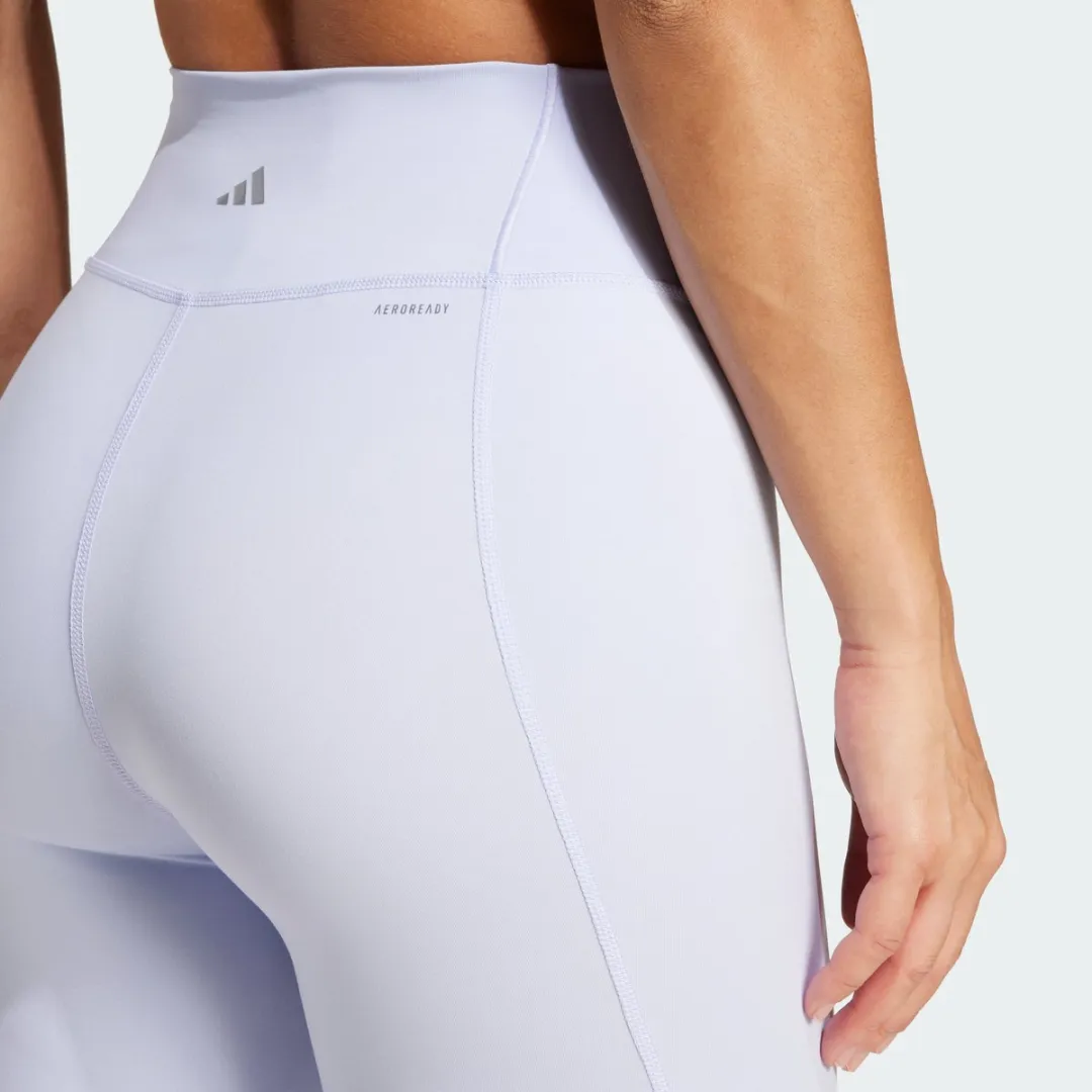 adidas Performance All Me Essentials Lange Legging XL - Paars - afbeelding 6 van 6