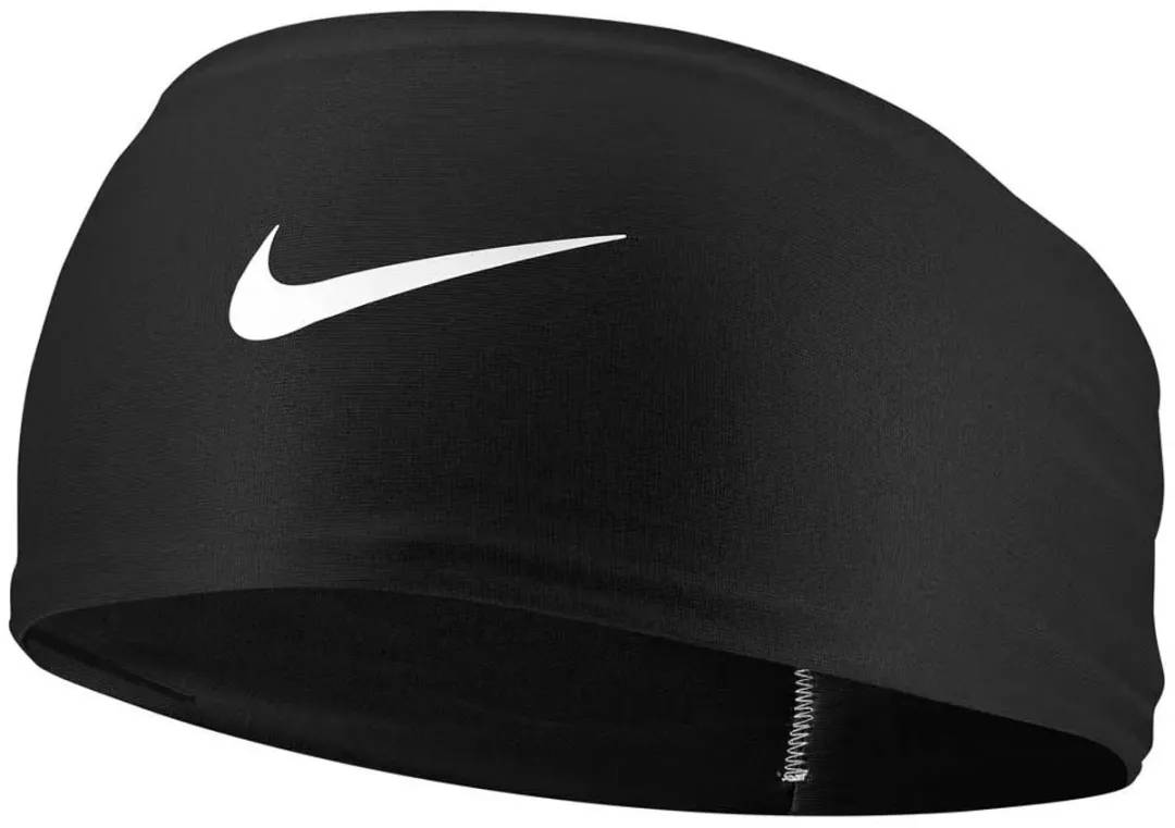 Nike Hoofdband Fury Wide - Zwart