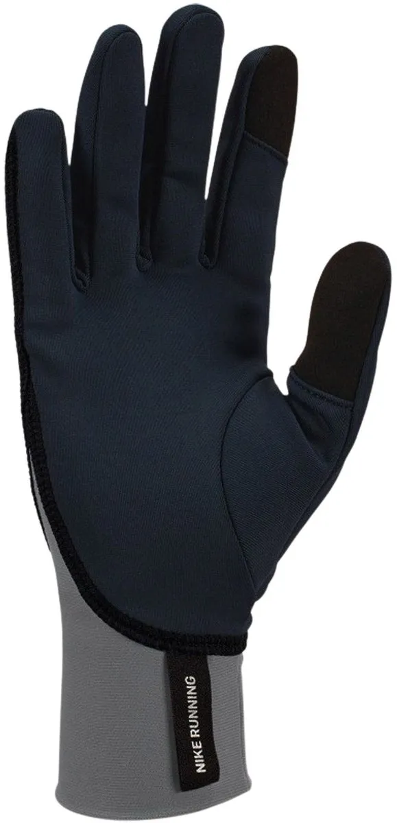 Nike Pacer Therma-FIT Handschoenen Dames - L - Zwart/Zilver