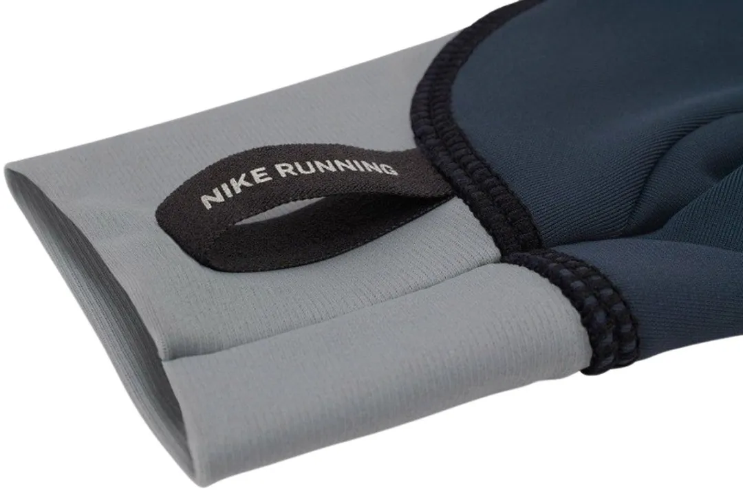Nike Pacer Therma-FIT Handschoenen Dames - L - Zwart/Zilver