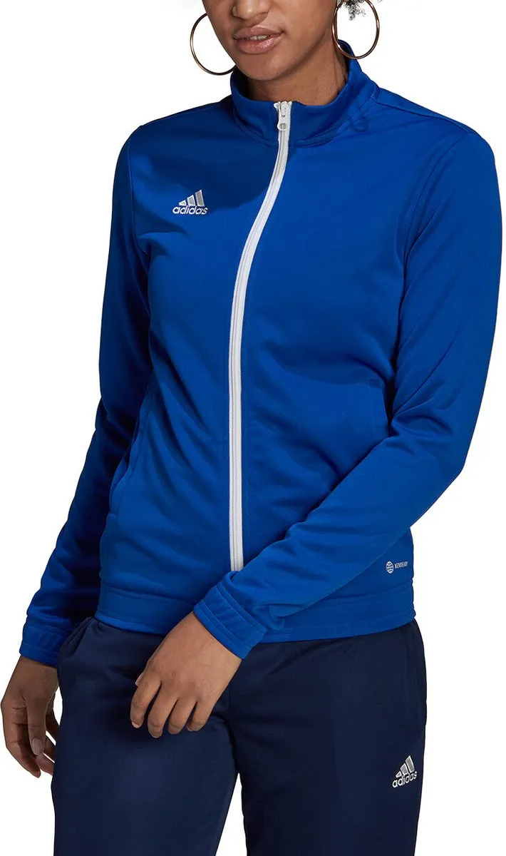 adidas Entrada 22 Sportjas Vrouwen - Maat L - Grijs