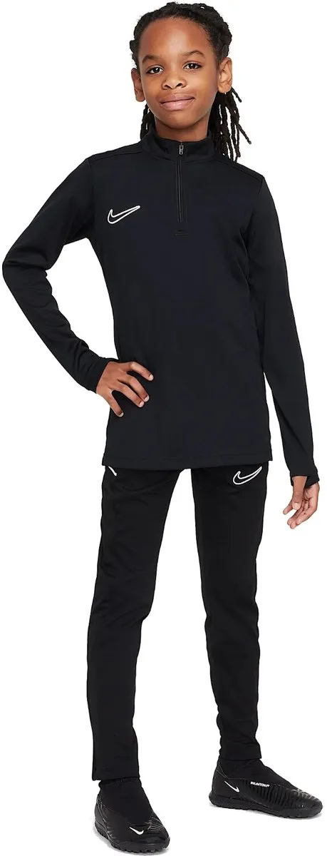 Nike Academy25 Big Kids Dri-FIT Voetbaltrainings T-shirt HJ3721-010 - L - Zwart