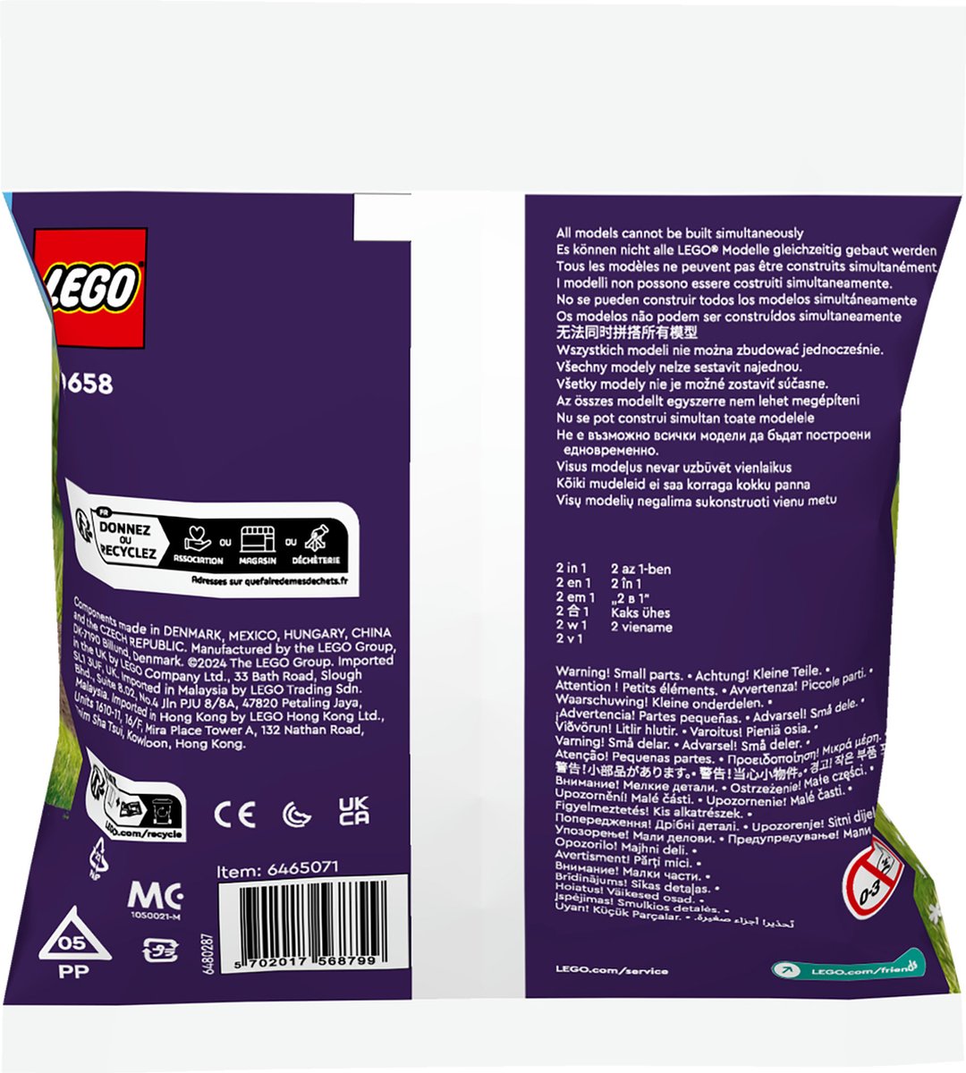 LEGO Friends 30658 - Muzikale Aanhanger (polybag)