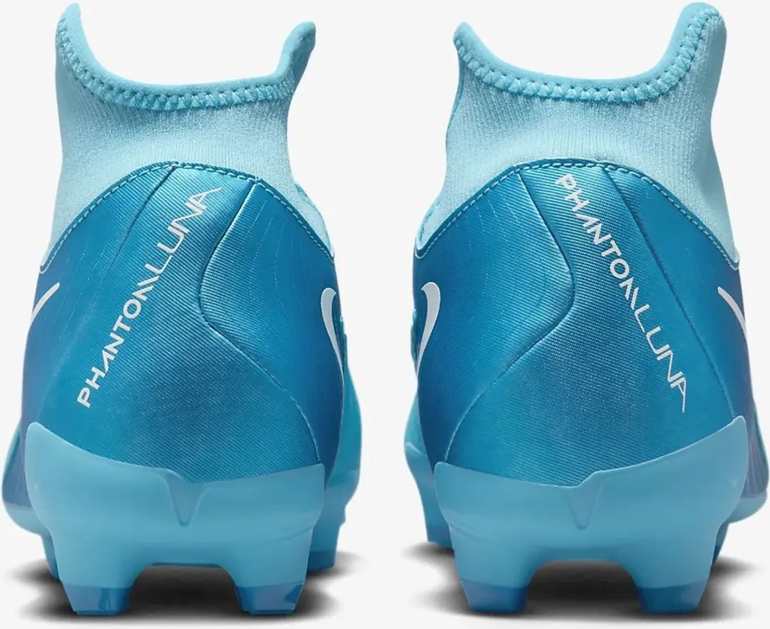 Nike Phantom Luna II Academy FG/MG - Voetbalschoen 46 - Blauw - afbeelding 6 van 6