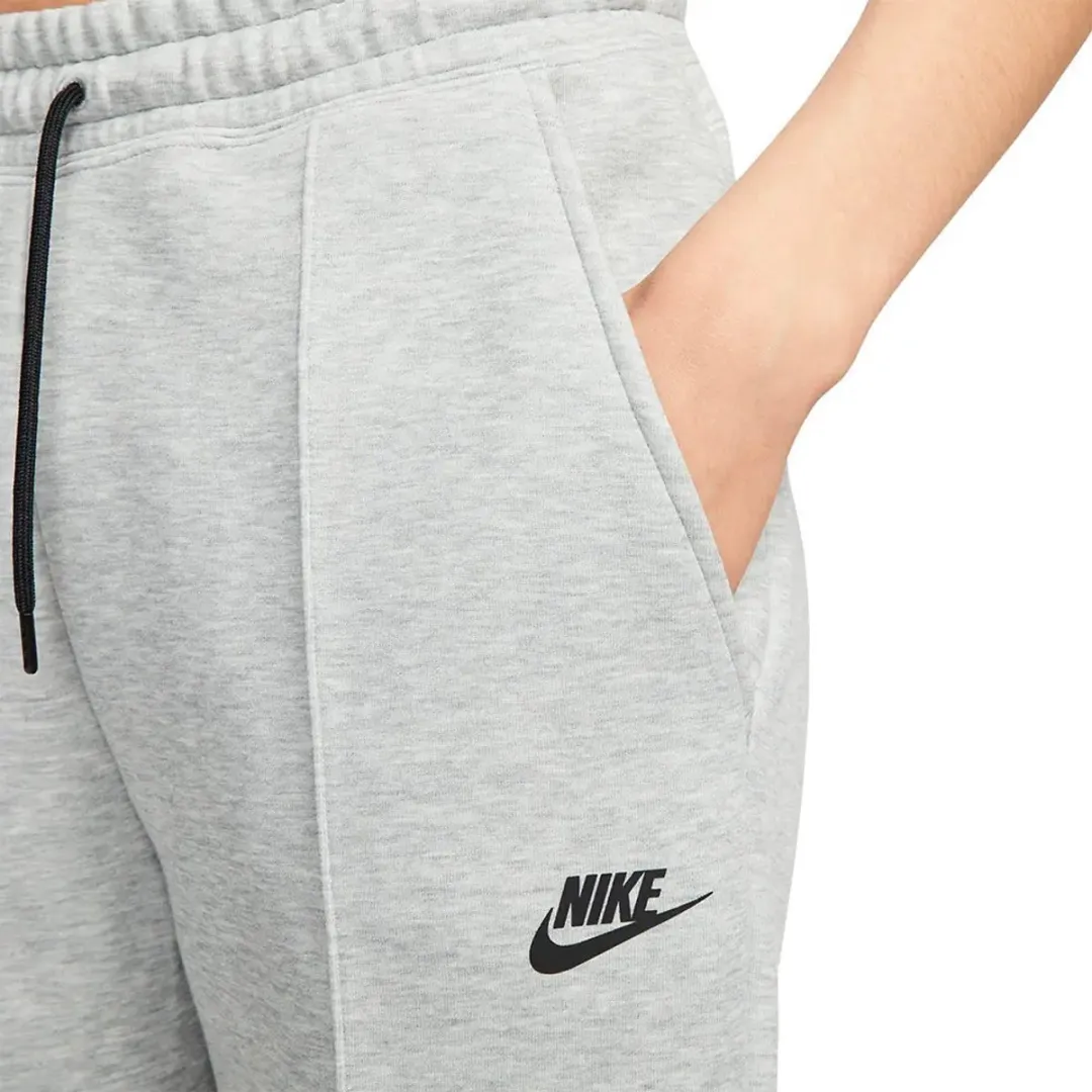 Nike Joggingbroek Standard Fit Mid Rise Full Length - Grijs - Maat XL