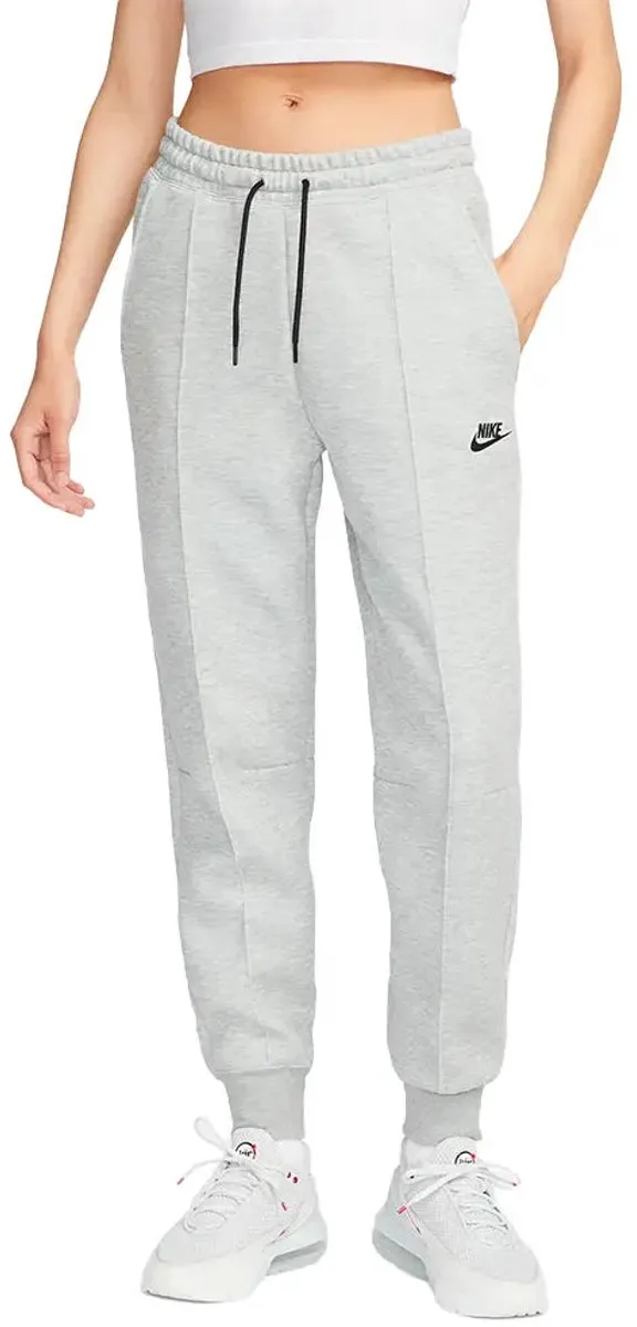 Nike Joggingbroek Standard Fit Mid Rise Full Length - Grijs - Maat XL