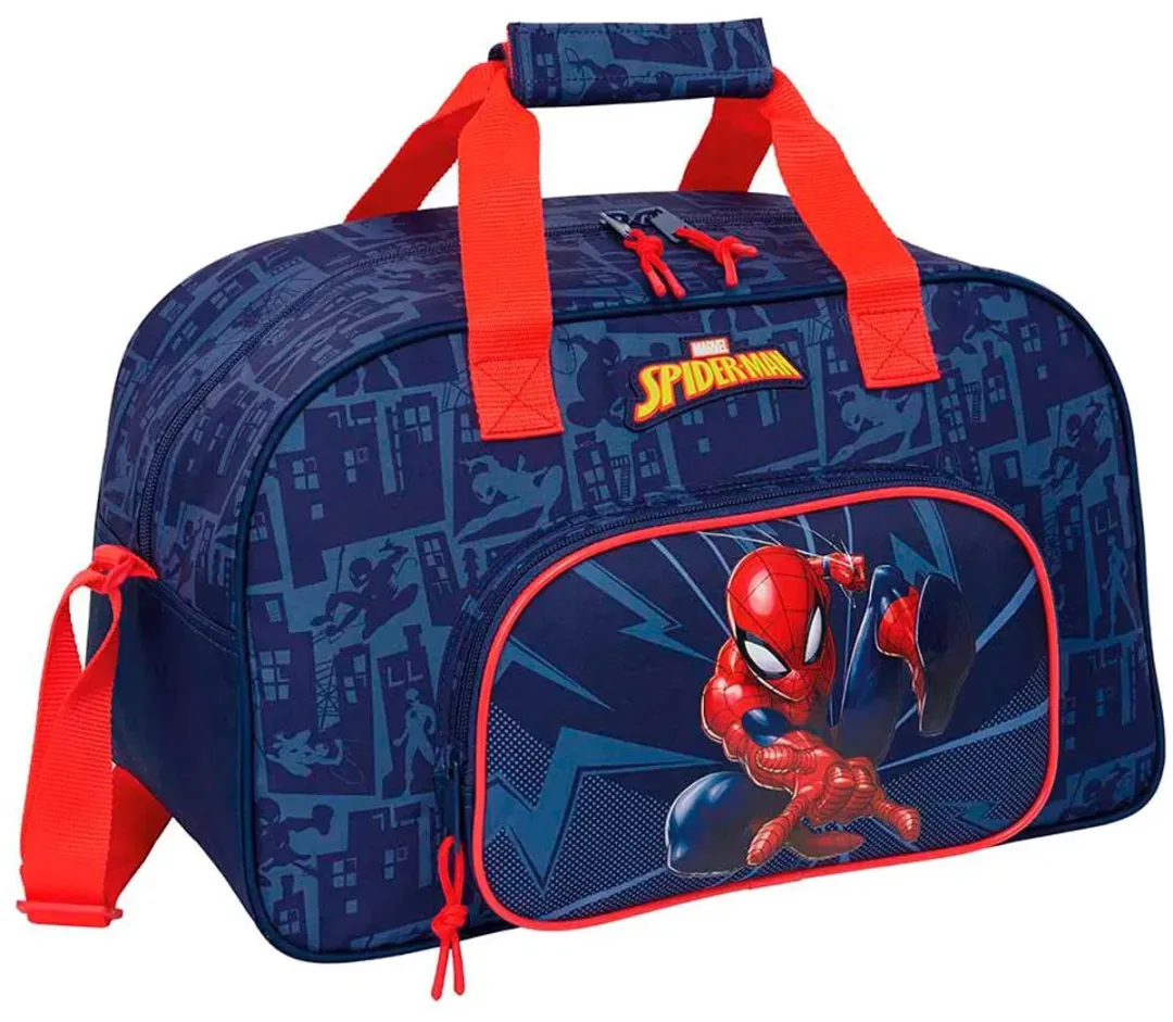 Spider-Man Sporttas Web - 20L - Zwart - afbeelding 6 van 6