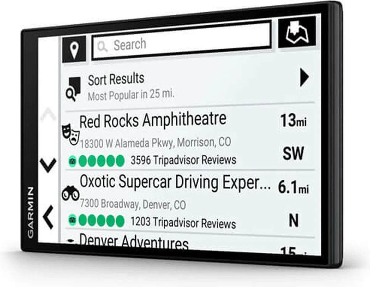 Garmin DriveSmart 76 Navigatiesysteem - Zwart - afbeelding 6 van 6