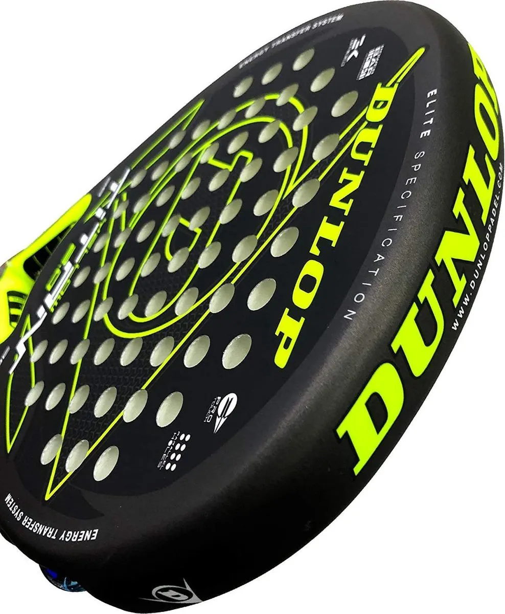 Dunlop Titan 2.0 Exclusive Padelracket - L0 - Zwart/Geel - afbeelding 5 van 6