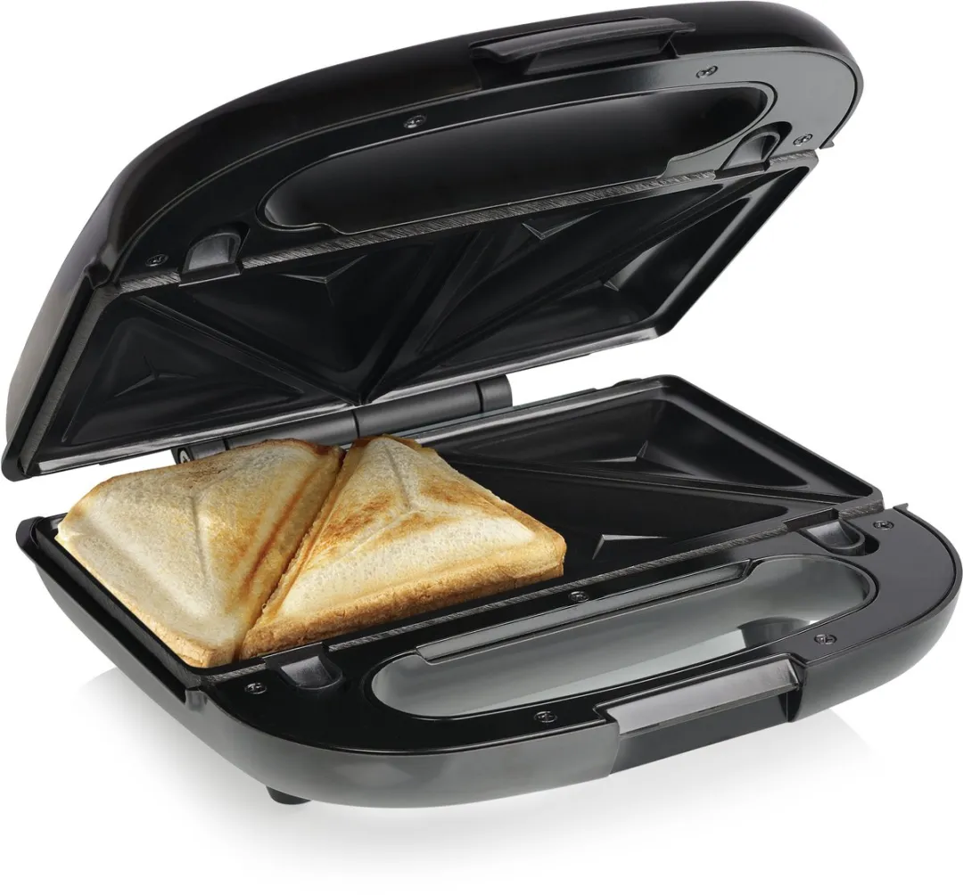 Princess 127090 Sandwichmaker 3-in-1 750W - Zwart
