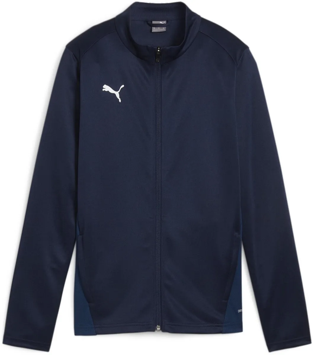 PUMA Damen TeamGoal Training Jacket - XL - Navy/White/Blauw