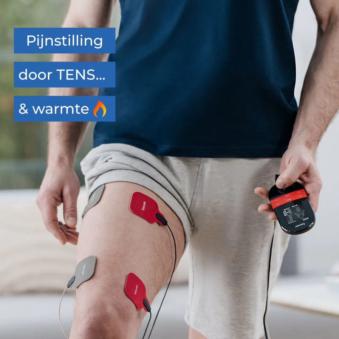 Beurer EM 59 Heat EMS/TENS Verwarmingsapparaat - 4 in 1 - Zwart
