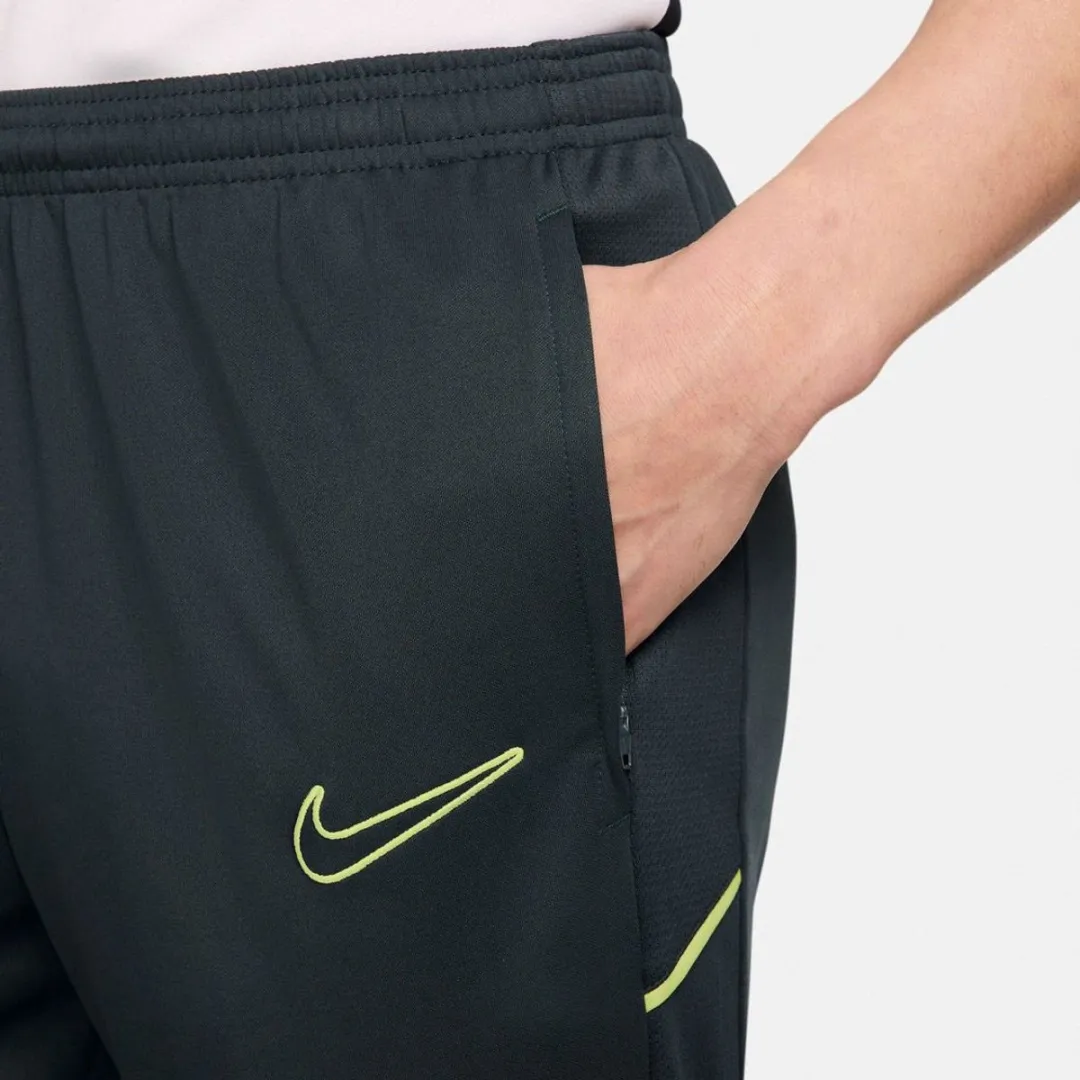 Nike Dri-FIT Academy 25 Trainingsbroek HJ3776-390 - XL - Donkergrijs/Zwart/Groen