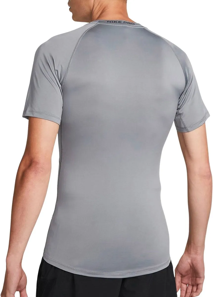 Nike Pro Dri-FIT Shirt Heren M - Grijs