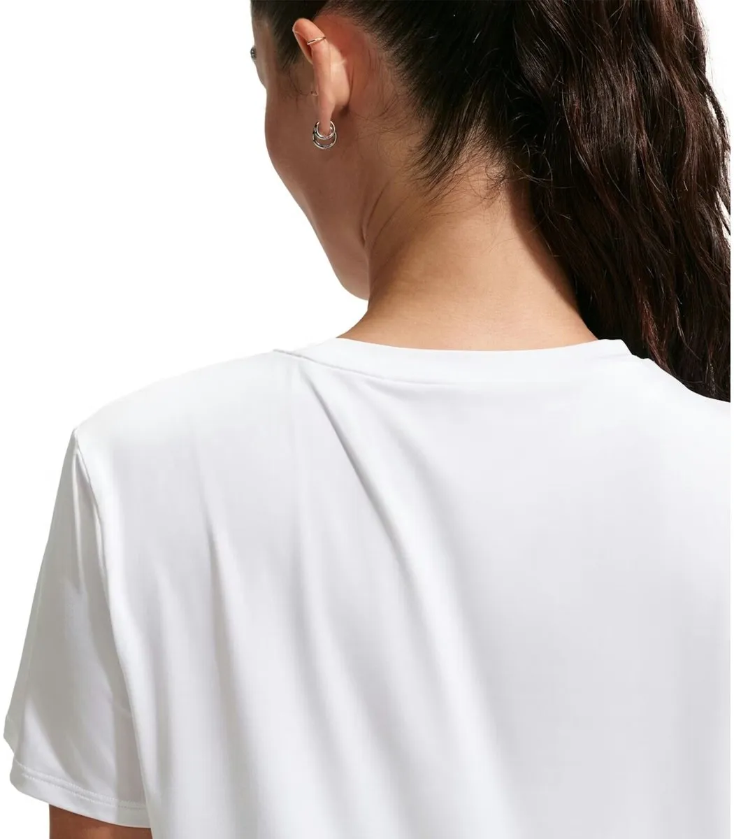 Nike One Classic Dri-FIT Dames T-Shirt - S - Wit