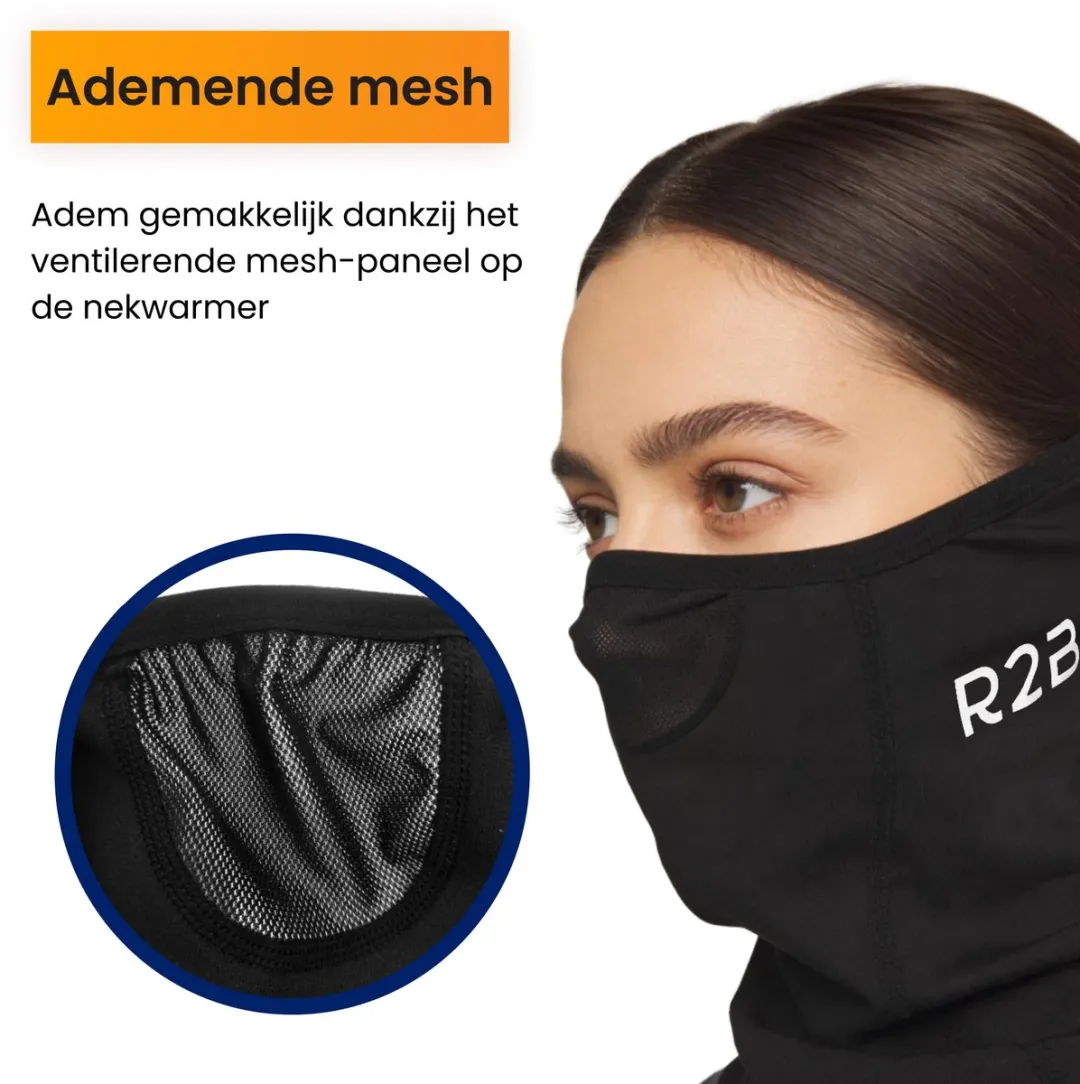 R2B Nekwarmer One Size - Zwart