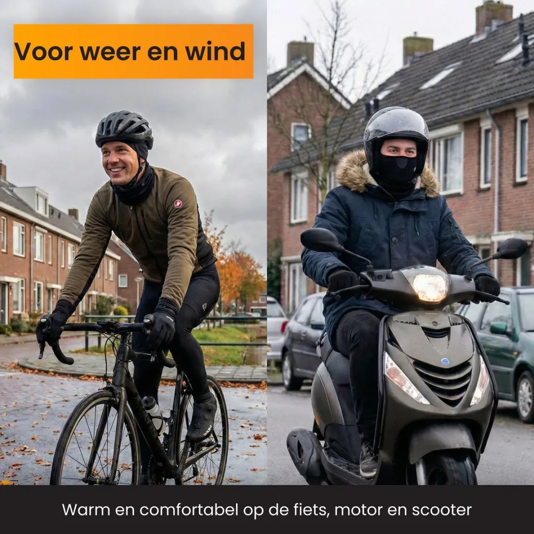 R2B Nekwarmer One Size - Zwart