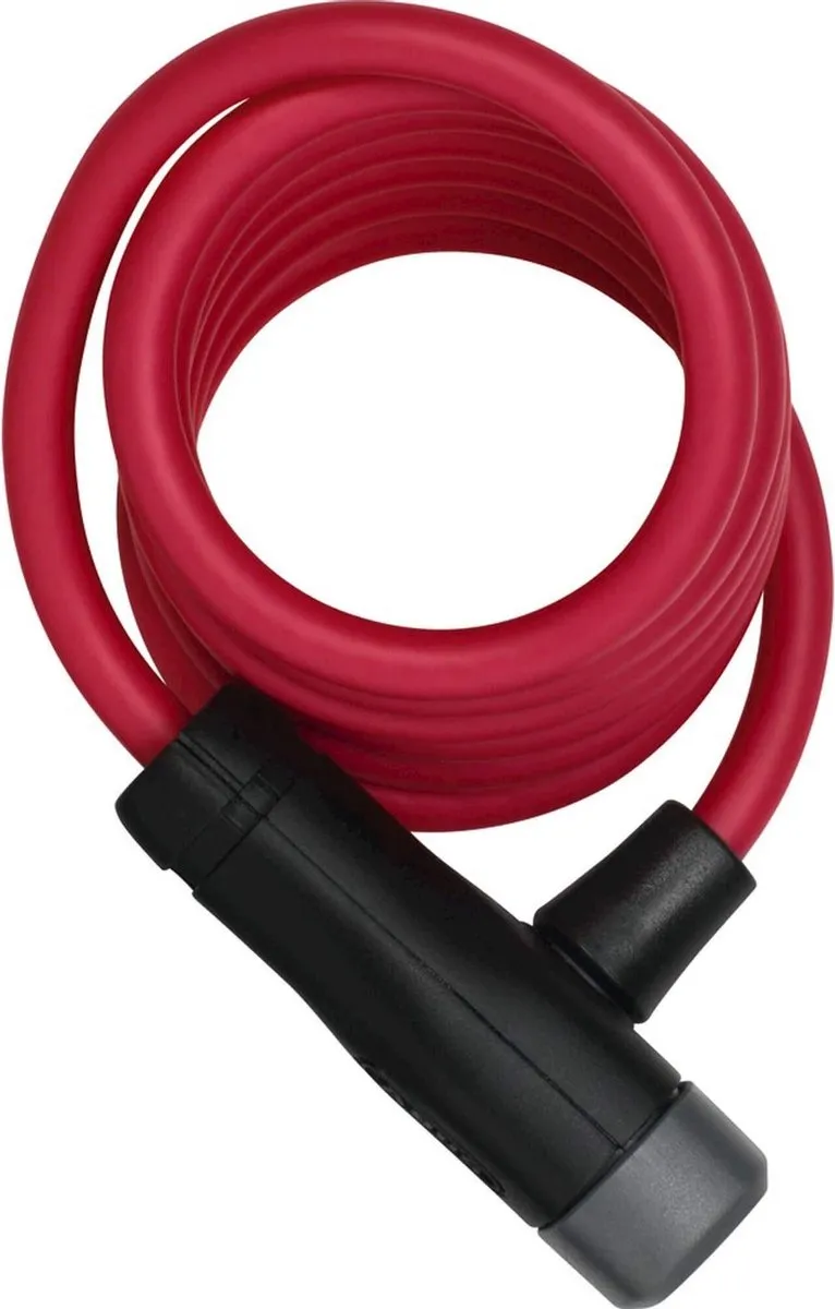 ABUS Star 4508K/150 Spiraalkabelslot 8mm - Rood