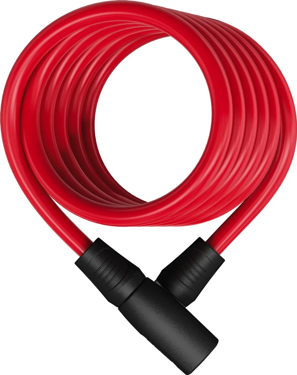 ABUS Star 4508K/150 Spiraalkabelslot 8mm - Rood