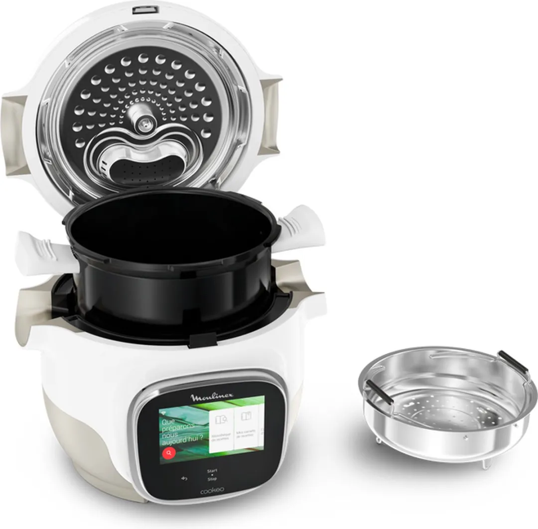 Moulinex Cookeo Touch Mini CE922110 Multicooker 3L - 900W - Wit - afbeelding 4 van 6