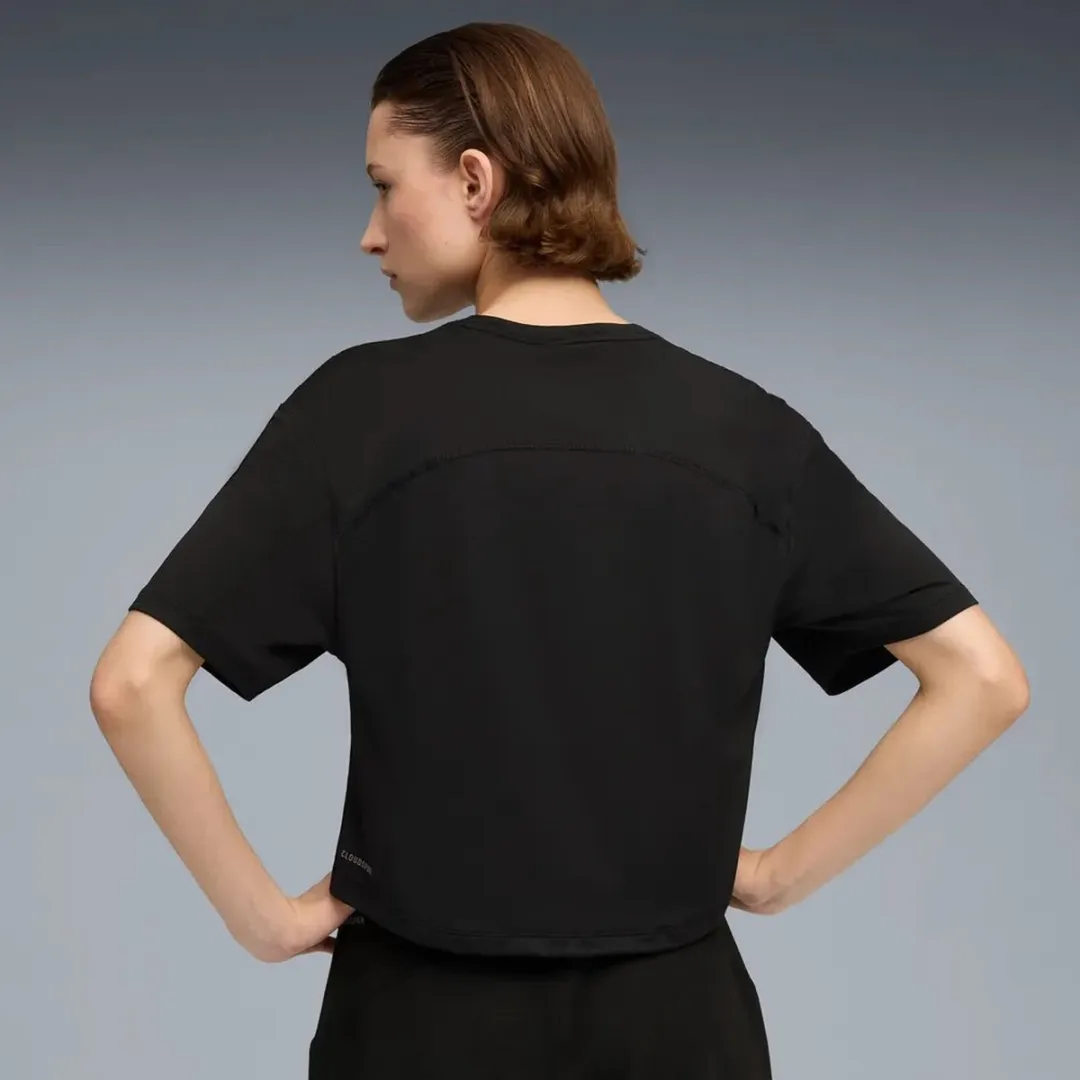 PUMA Cloudspun Relaxed Shirt Dames L - Zwart