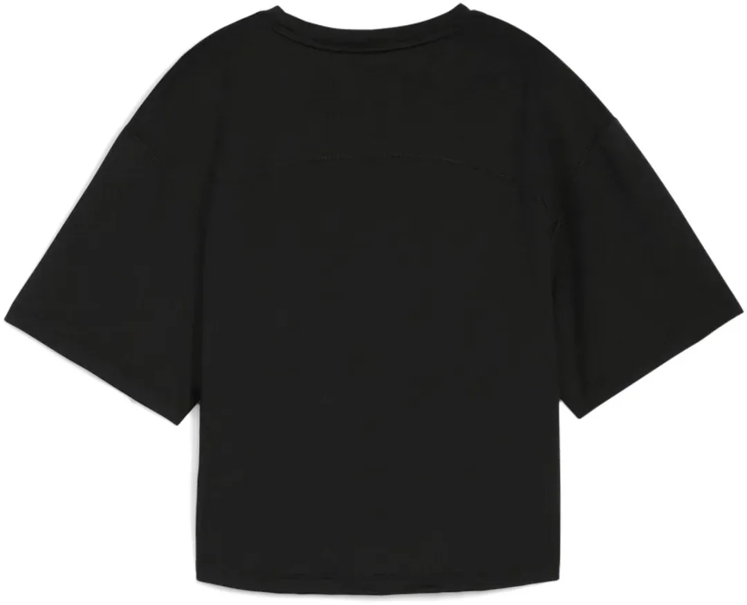 PUMA Cloudspun Relaxed Shirt Dames L - Zwart