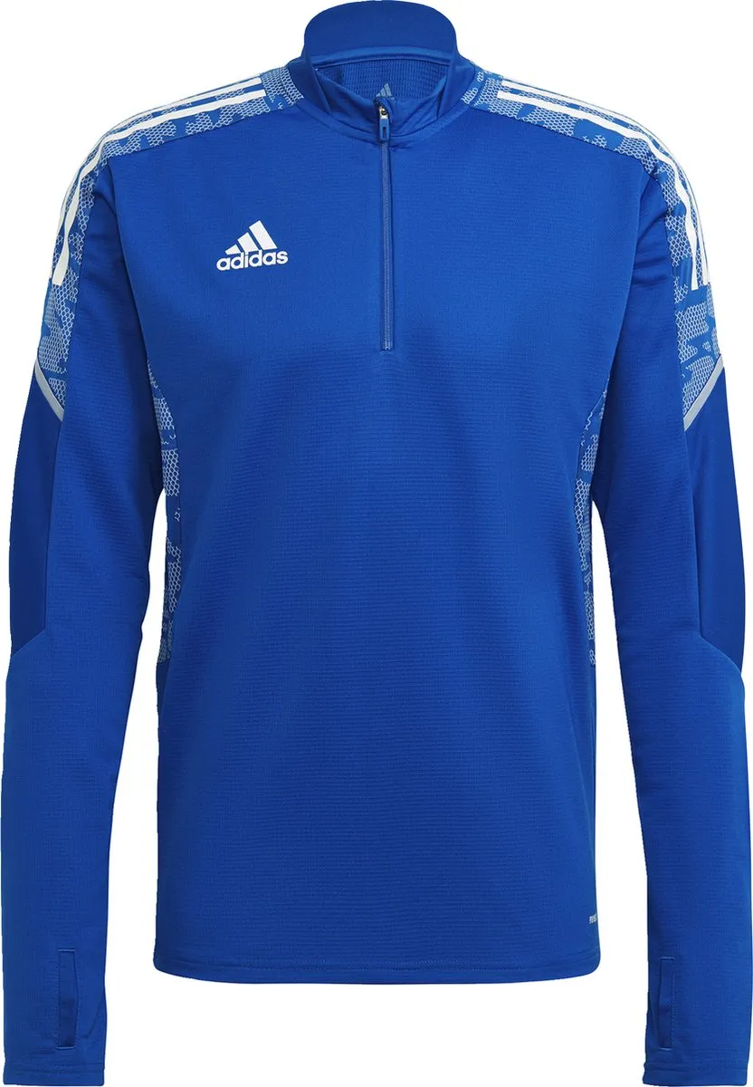 adidas Performance Condivo 21 Primeblue Voetbalshirt - Blauw XS