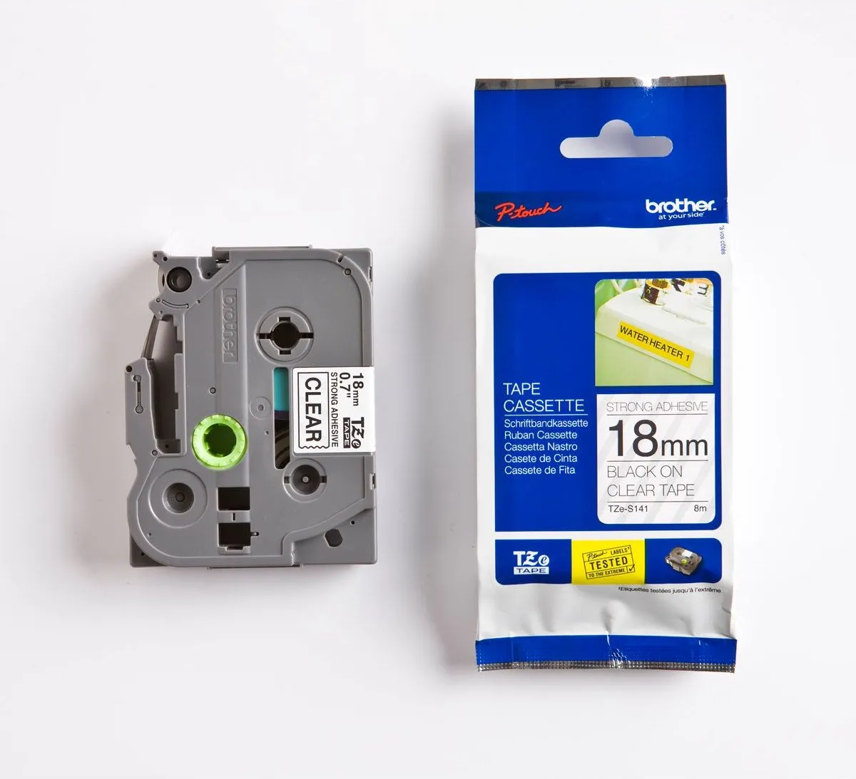 Brother TZ-S141 18mm Transfertape - 8ml - Kleurloos - afbeelding 6 van 6
