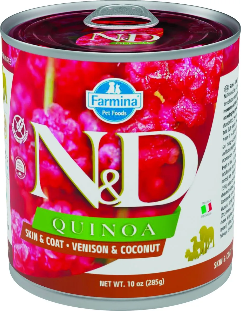 Farmina N&D Quinoa Venison Hondenvoer