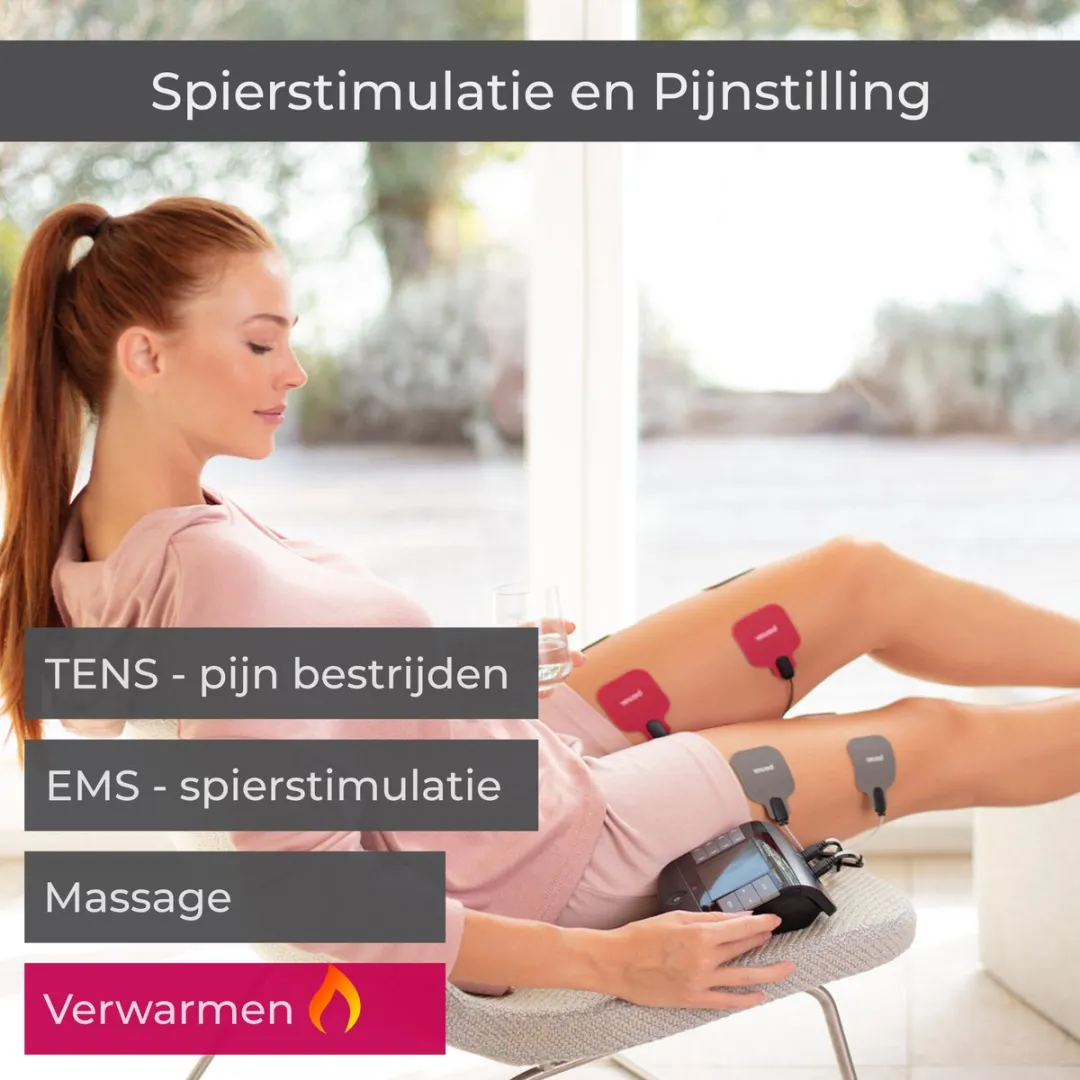 Beurer EM 89 Heat EMS/TENS Massageapparaat - 64 Programma's - 4 Kanalen