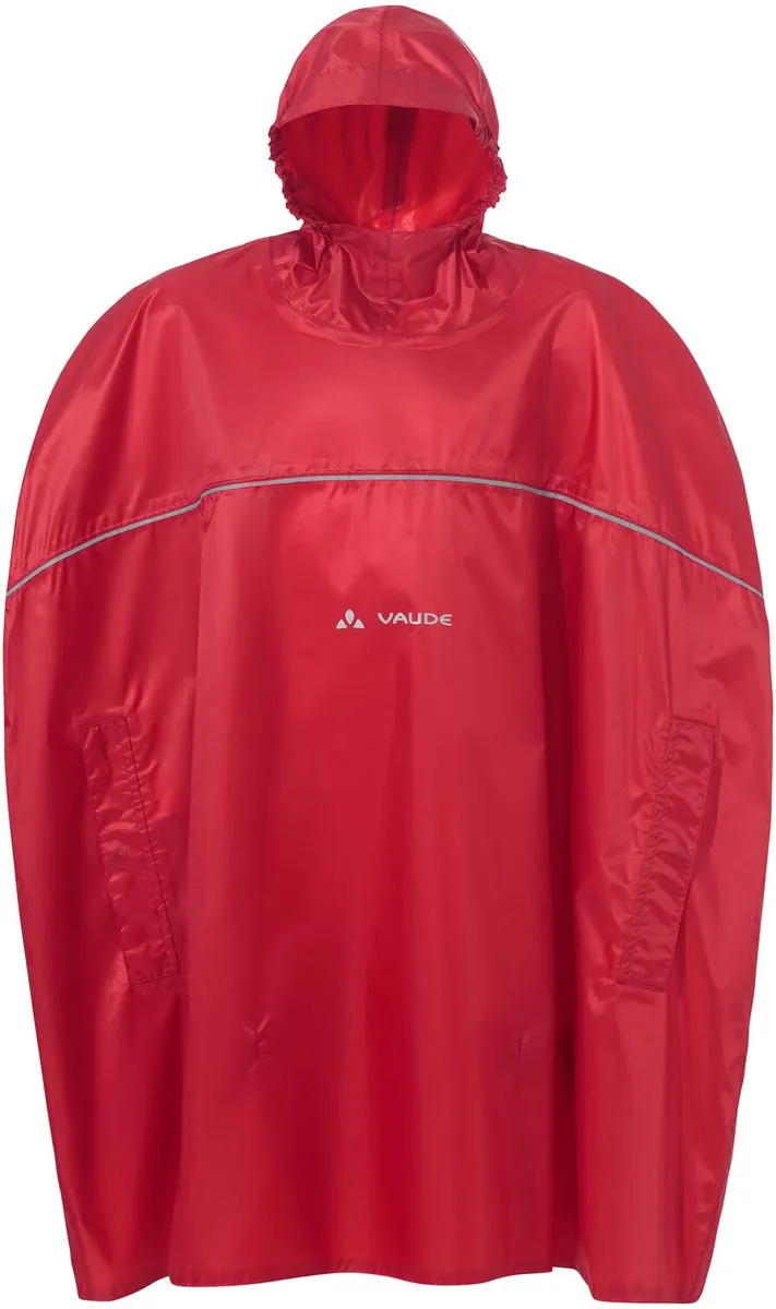 Vaude Grody Poncho II Kids Hardshell Poncho - Lemon - M