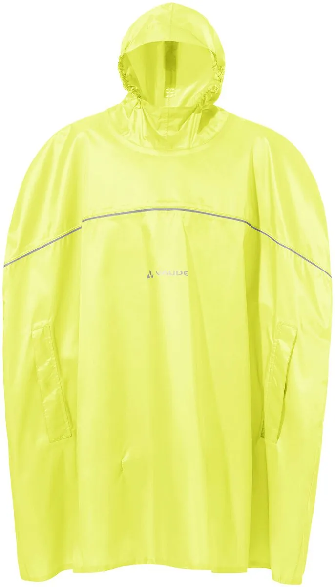 Vaude Grody Poncho II Kids Hardshell Poncho - Lemon - M