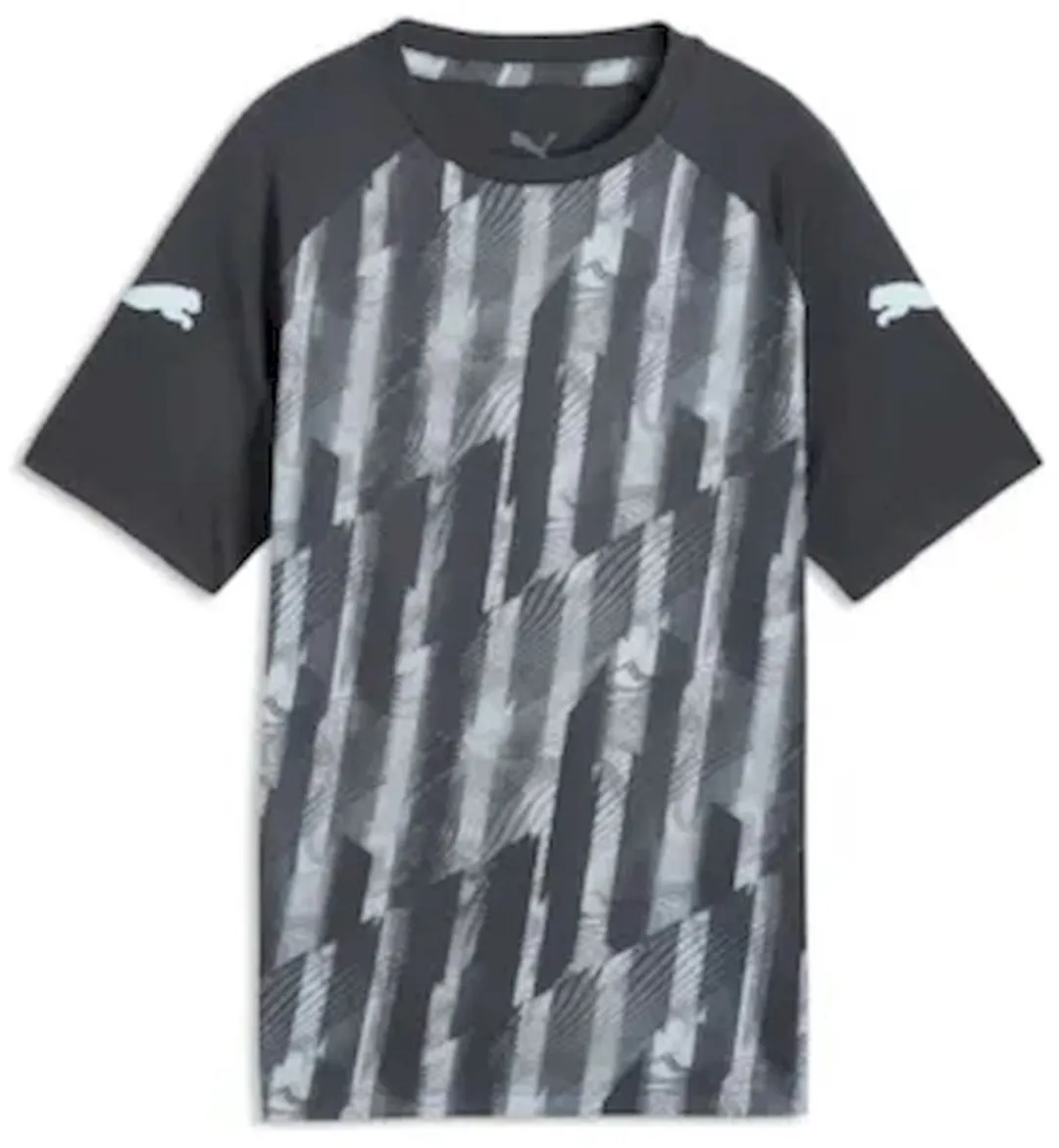 PUMA Individualliga Graphic Jersey Jr Voetbalshirt 128 - Blauw