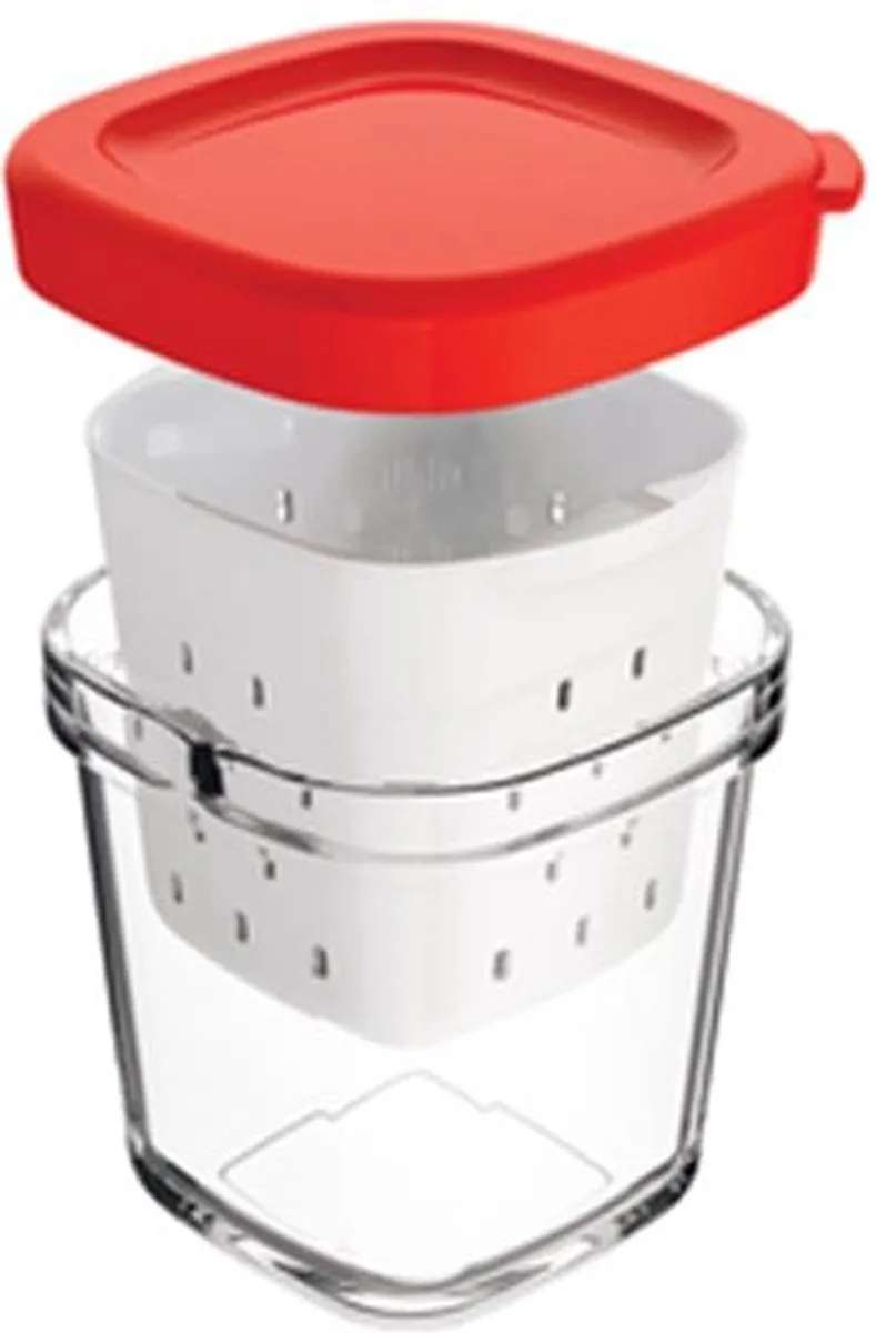 Tefal YG660132 Yoghurtmaker 600W - 6x140ml - Rood/Wit