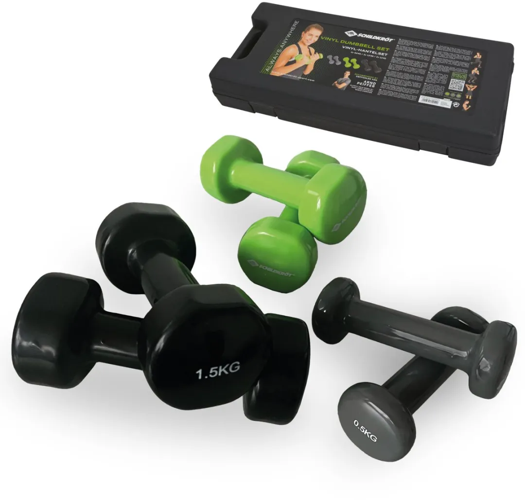 Schildkröt Fitness Dumbbells 3 Paar