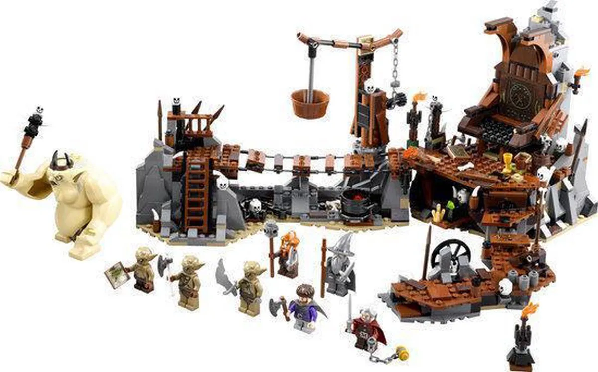 LEGO The Hobbit De Goblinkoning Veldslag 79010 - 841 Stukken