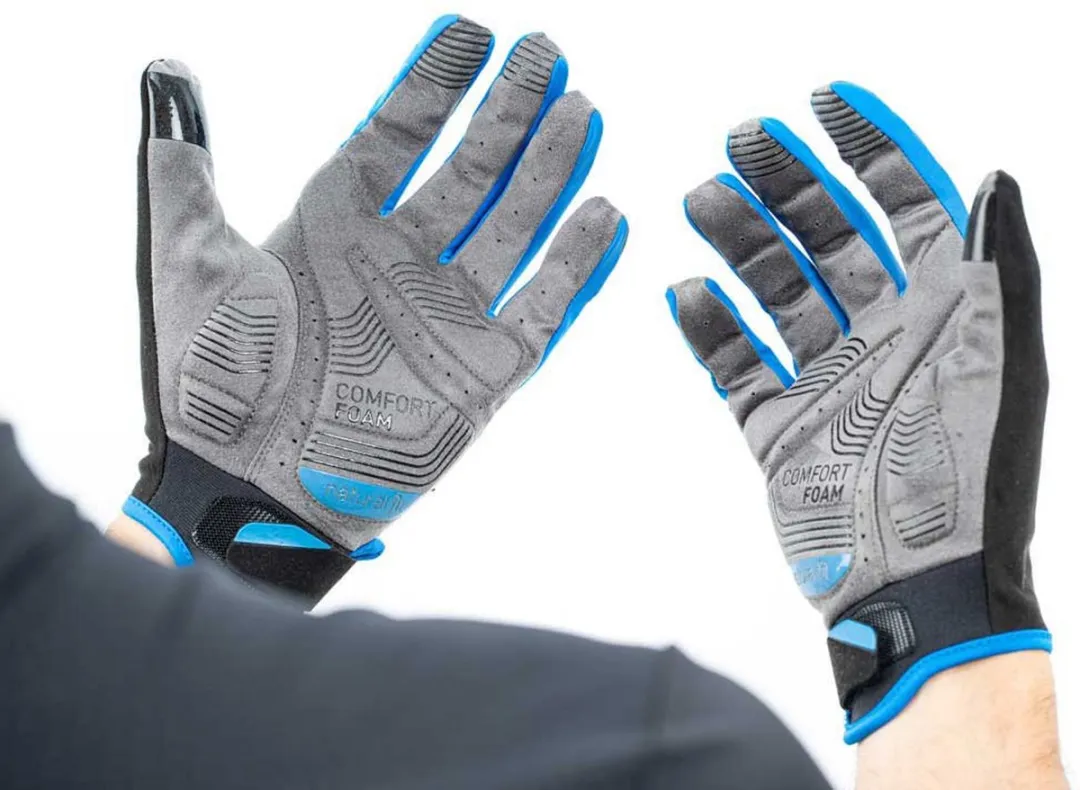 Cube X Nf Handschoenen Grijs/Blauw - L
