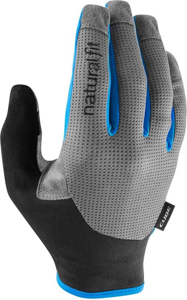 Cube X Nf Handschoenen Grijs/Blauw