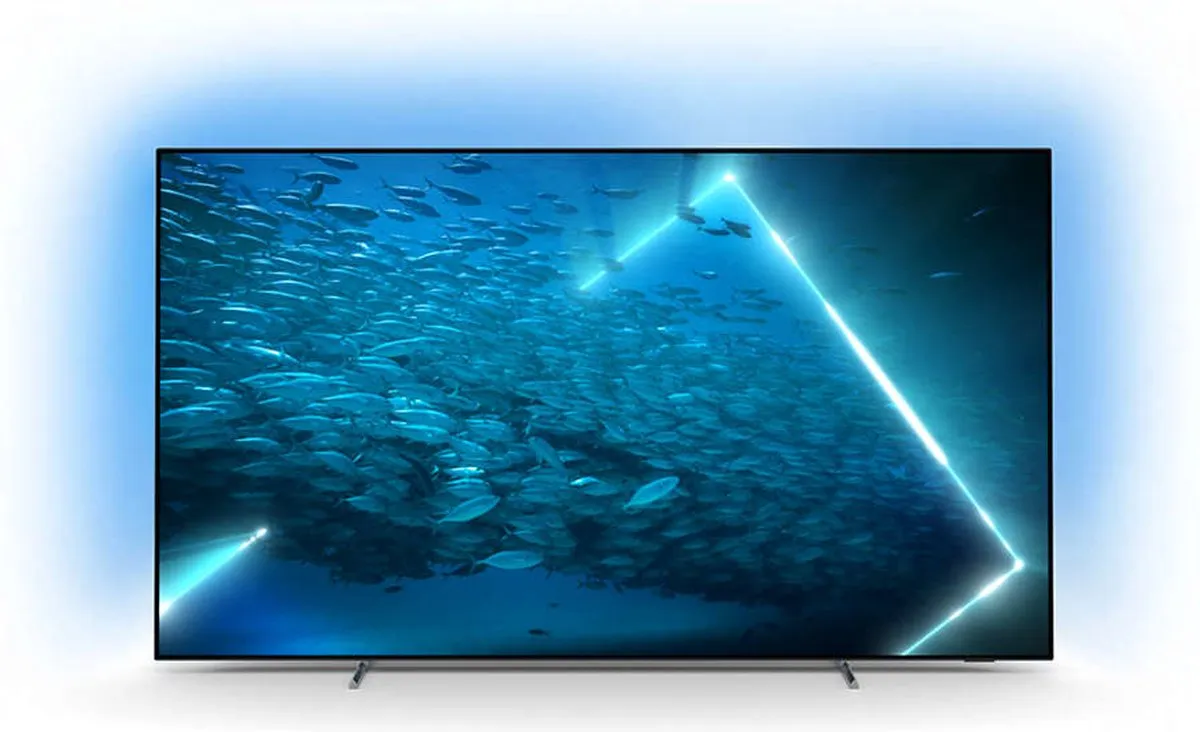 Philips 55OLED707/12 55 inch OLED TV - Metallic