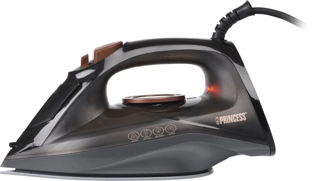 Princess 322890 Stoomstrijkijzer 2600W - Zwart