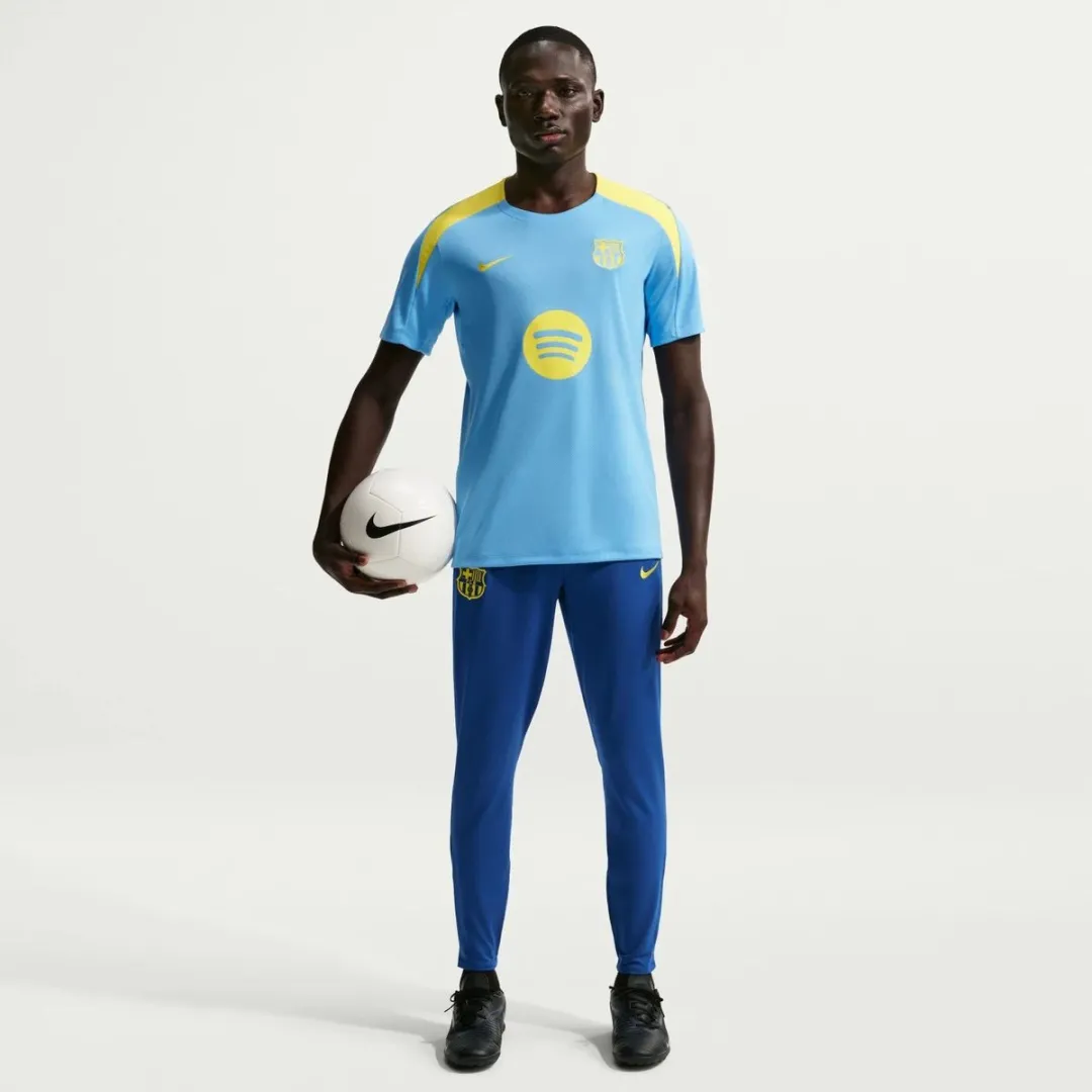Nike FC Barcelona Strike Trainingsbroek HM6618-431 - Blauw/Geel