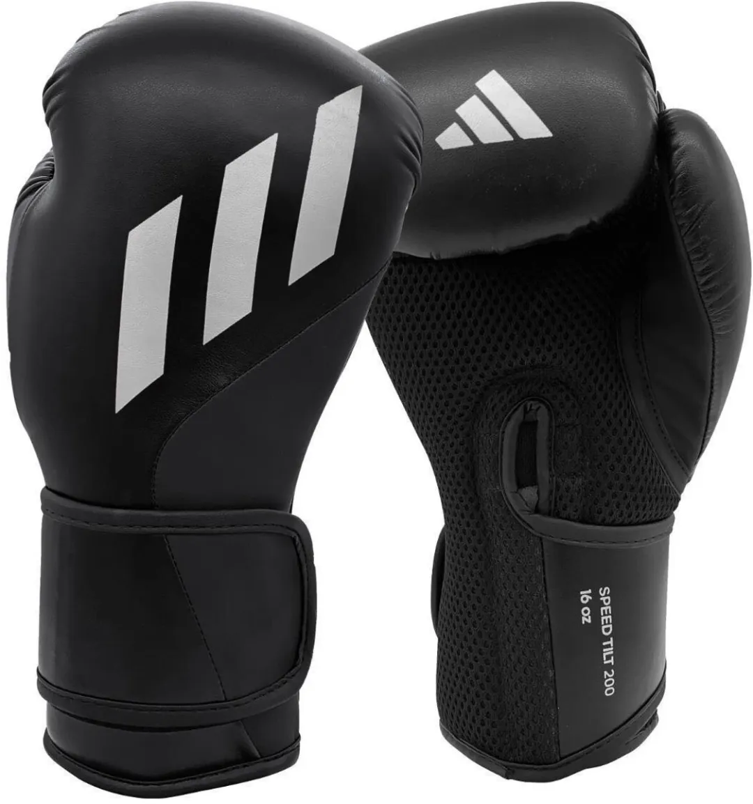adidas Speed Tilt 200 Bokshandschoenen 14 oz - Zwart/Wit
