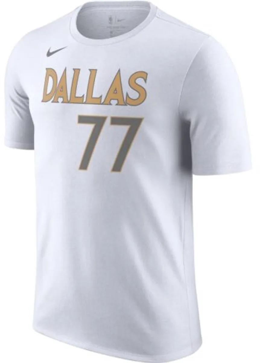 Nike X Dallas Mavericks Luka Doncic NBA T-shirt Wit