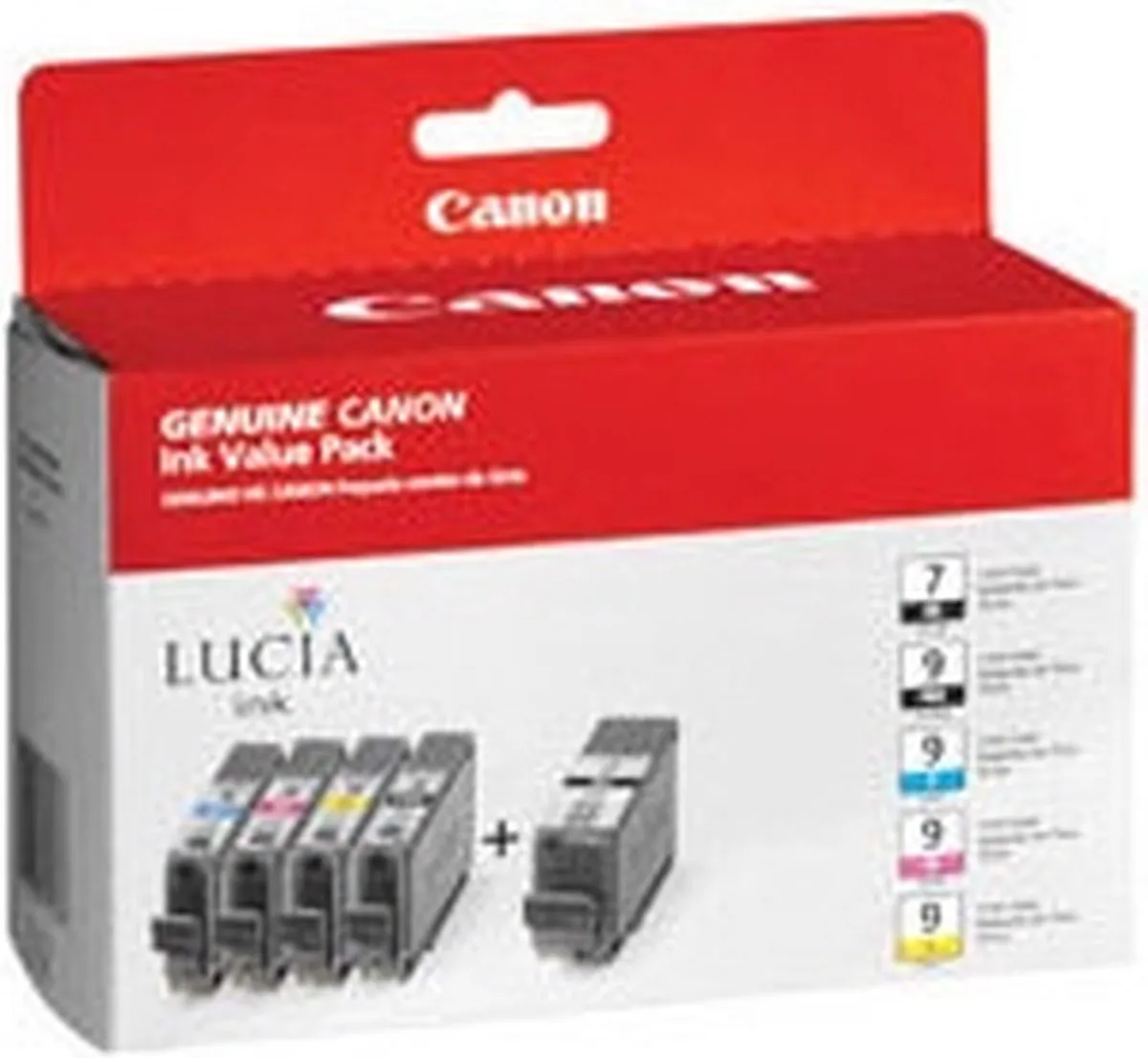 Canon PGI-9 MBK/PC/PM/R/G Inktcartridges - Multicolor - 1033B013