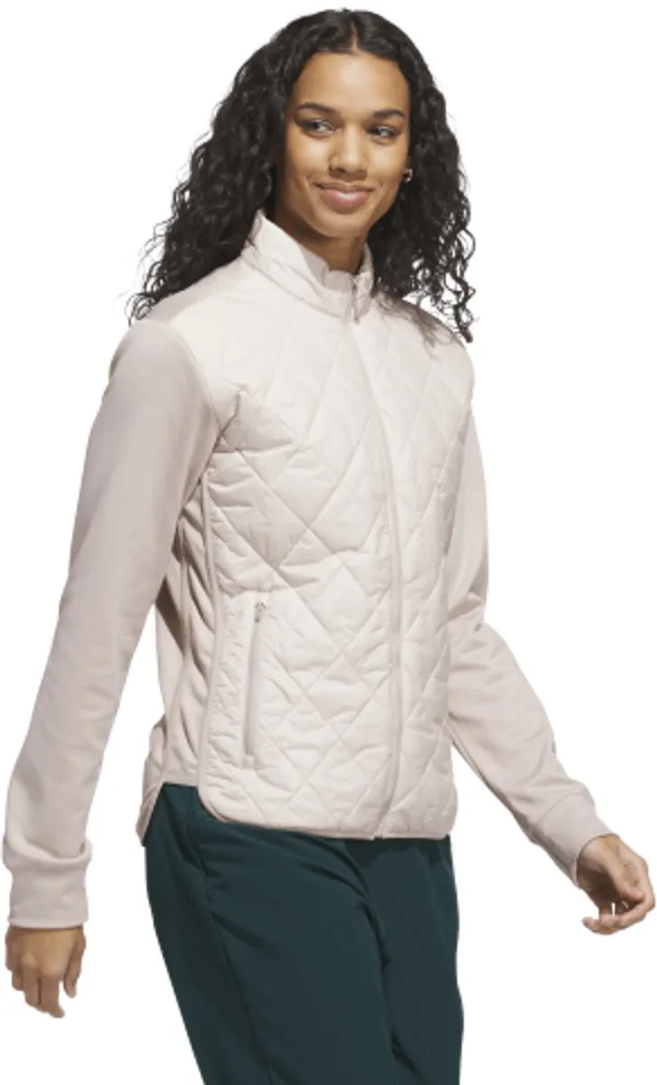 Adidas Performance Ultimate365 Quilted Jack - Dames XL - Bruin