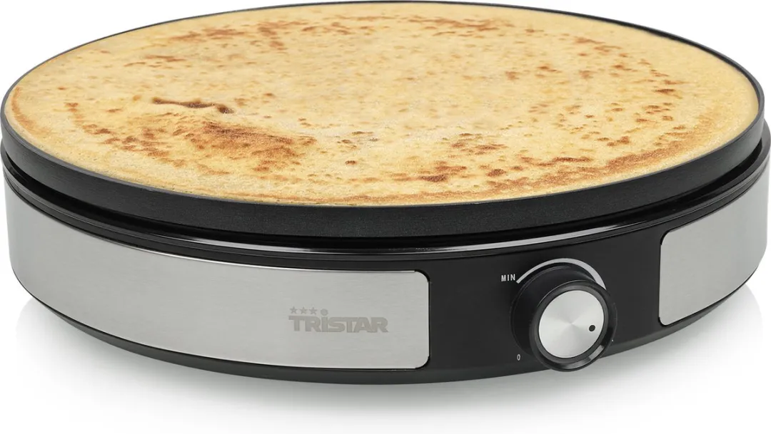 Tristar Pannenkoekenmaker BP-2639 1500W - 33cm - 2-in-1 RVS