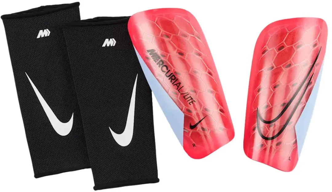 Nike Mercurial Lite Scheenbeschermers M - Rood/Zwart